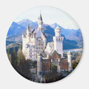 Imán Castillo Alemania de Neuschwanstein