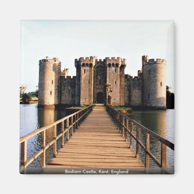 Imán Castillo Bodiam, Kent, Inglaterra (Frente)