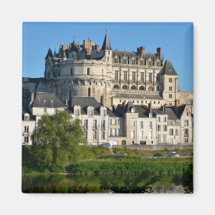 Imán Castillo de Amboise en Francia Postcard Square Peg