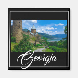 Imán Castillo de Ananuri Georgia Aragvi Caucuses Montañ