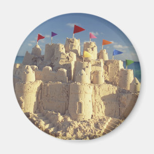Imán Castillo de arena en la playa