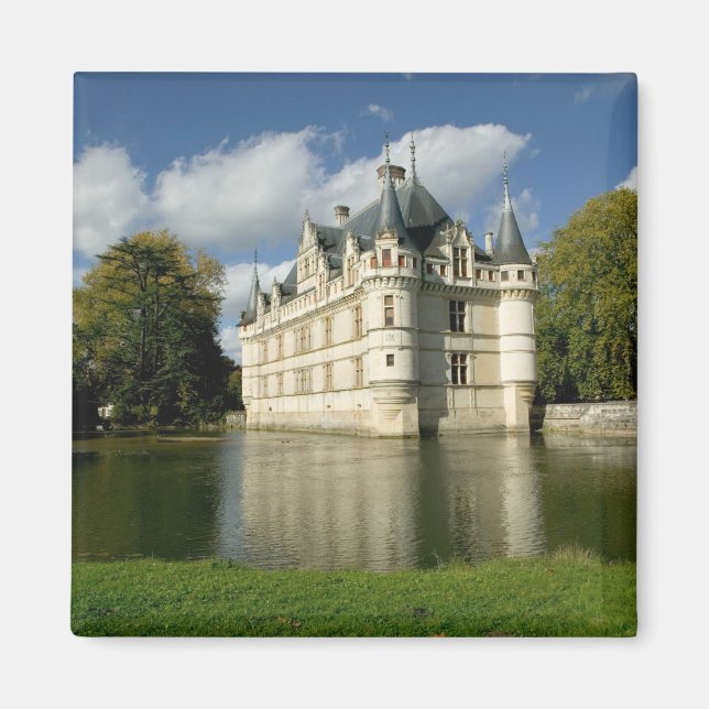 Imán Castillo de Azay-le-Rideau, Indre-et-Loire, 2 (Frente)