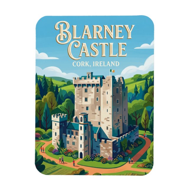 Imán Castillo de Blarney Irlanda (Vertical)