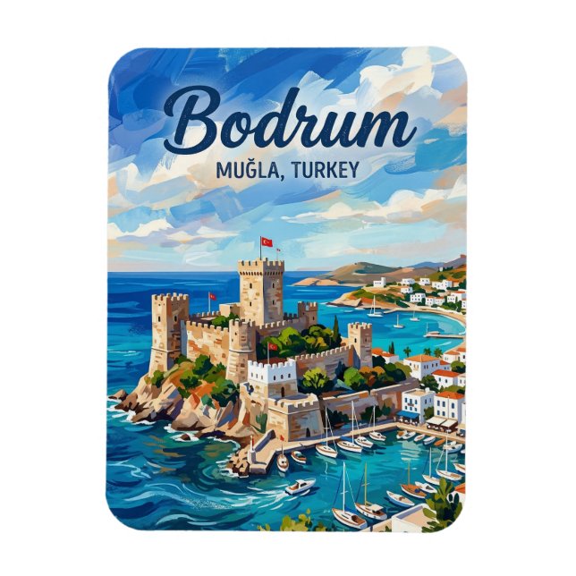 Imán Castillo de Bodrum, Bodrum (Vertical)