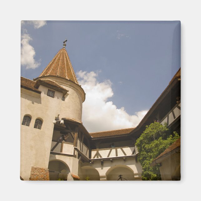 Imán Castillo de Bran del siglo XIII (Castillo de Drácu (Frente)