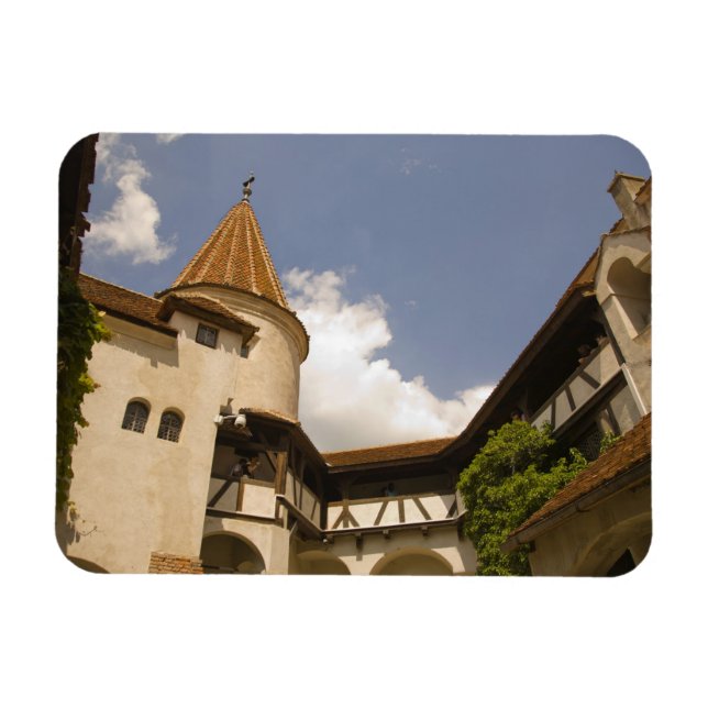 Imán Castillo de Bran del siglo XIII (Castillo de Drácu (Horizontal)