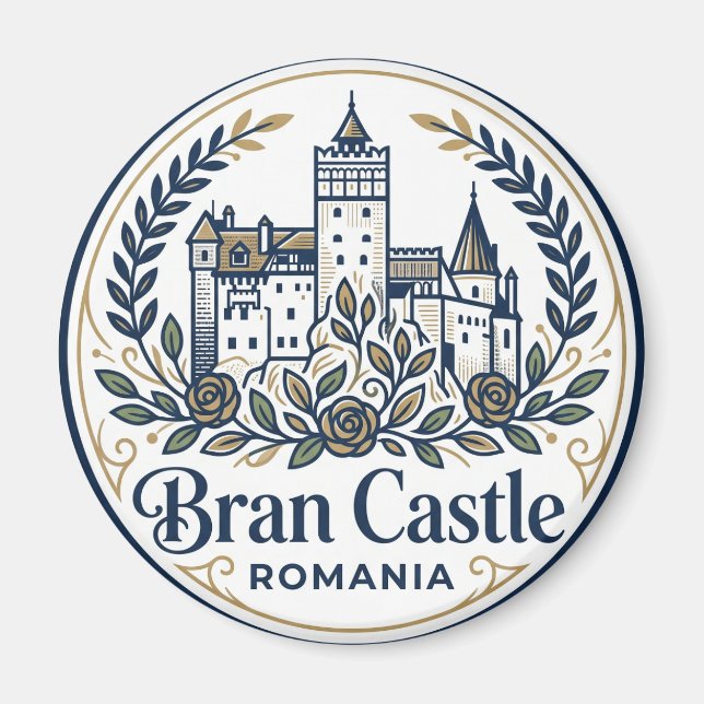 Imán Castillo de Bran Rumania (Frente)