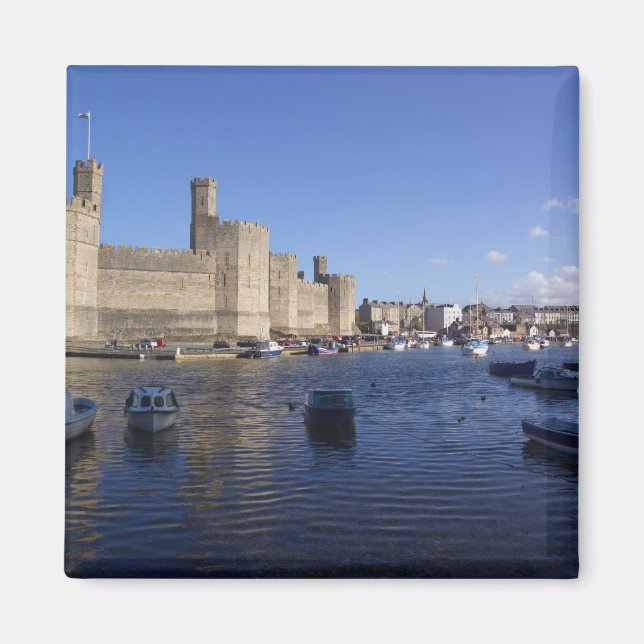 Imán Castillo de Caernarfon, Gwynedd, Gales 2 (Frente)