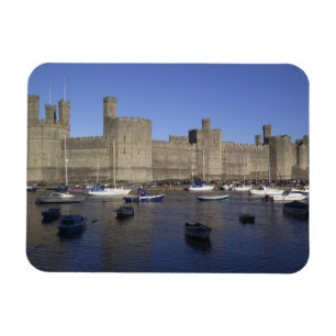 Imán Castillo de Caernarfon, Gwynedd, Gales (RF)