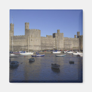 Imán Castillo de Caernarfon, Gwynedd, Gales (RF)