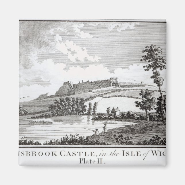 Imán Castillo de Carisbrook, en la Isla de Wight (Frente)