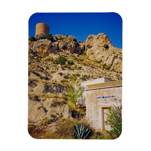 Imán Castillo de Castalla (Vertical)