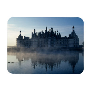 Imán Castillo de Chambord al amanecer, Loir-et-Cher, Lo