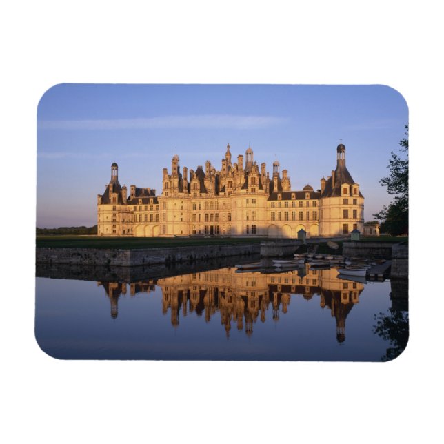 Imán Castillo de Chambord, Valle del Loira, Francia (Horizontal)