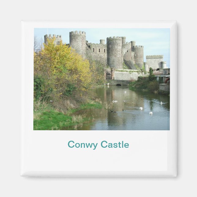 Imán Castillo de Conwy (Frente)