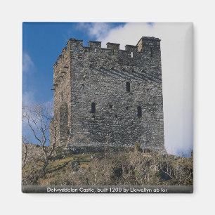 Imán Castillo de Dolwyddelan, construido 1200 por el