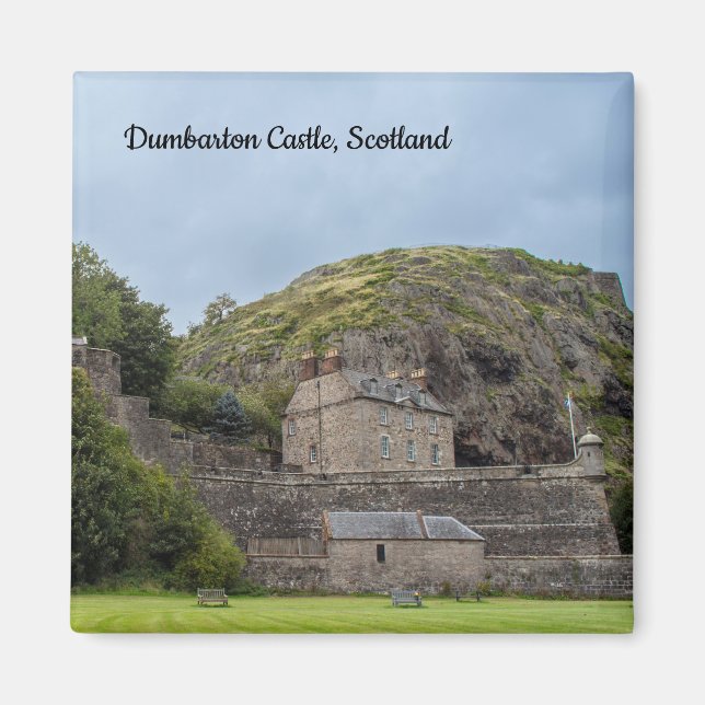 Imán Castillo de Dumbarton, Escocia (Frente)