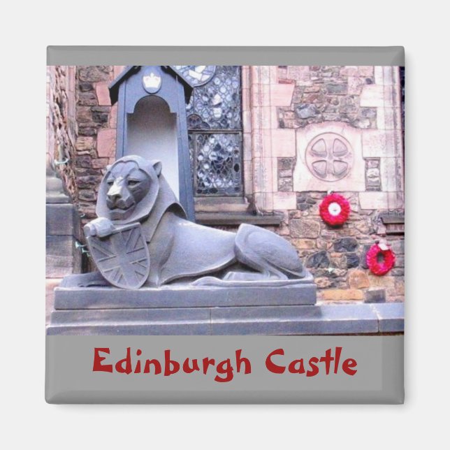 Imán Castillo de Edimburgo (Frente)