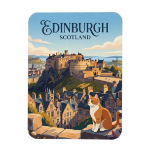 Imán Castillo de Edimburgo Escocia