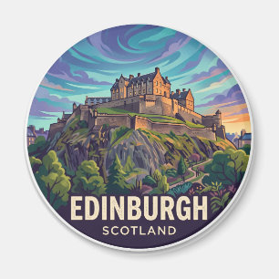 Imán Castillo de Edimburgo Escocia