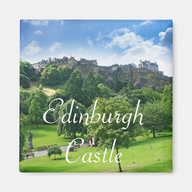 Imán Castillo de Edimburgo, Escocia (Frente)
