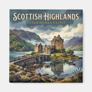 Imán Castillo de Eilean Donan Escocia
