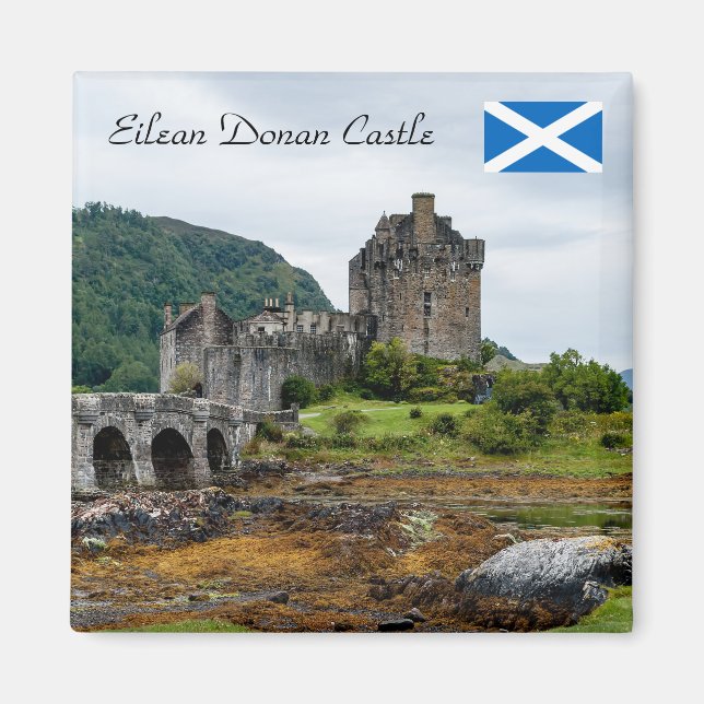 Imán Castillo de Eilean Donan, Loch Duich - Escocia, Re (Frente)