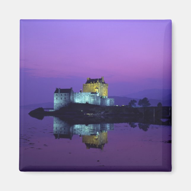 Imán Castillo de Eilean Donan, Tierras Altas, Escocia (Frente)