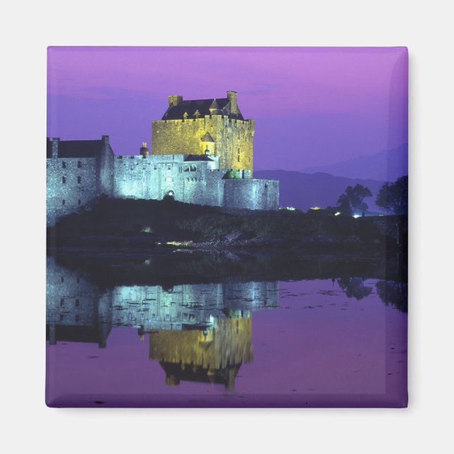 Imán Castillo de Eilean Donan, Tierras Altas, Escocia 4 (Frente)