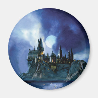 Imán Castillo de Harry Potter | Hogwares nocturnos