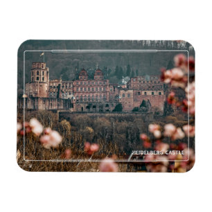 Imán Castillo de Heidelberg en primavera – Alemania Rom