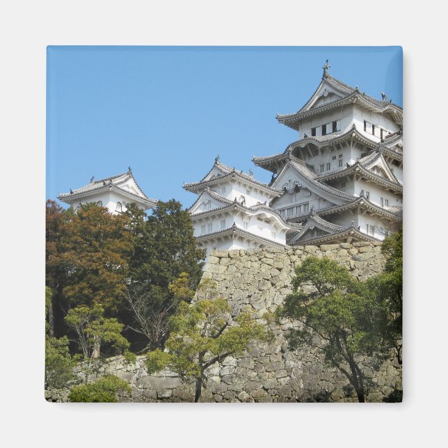 Imán Castillo de Himeji 姫 路 城, Hyogo, Japón (Frente)