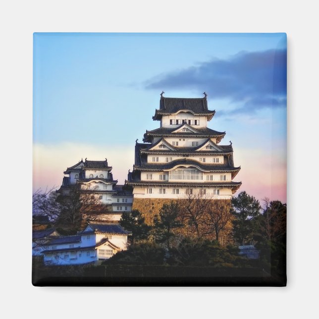 Imán Castillo de Himeji al amanecer (Frente)