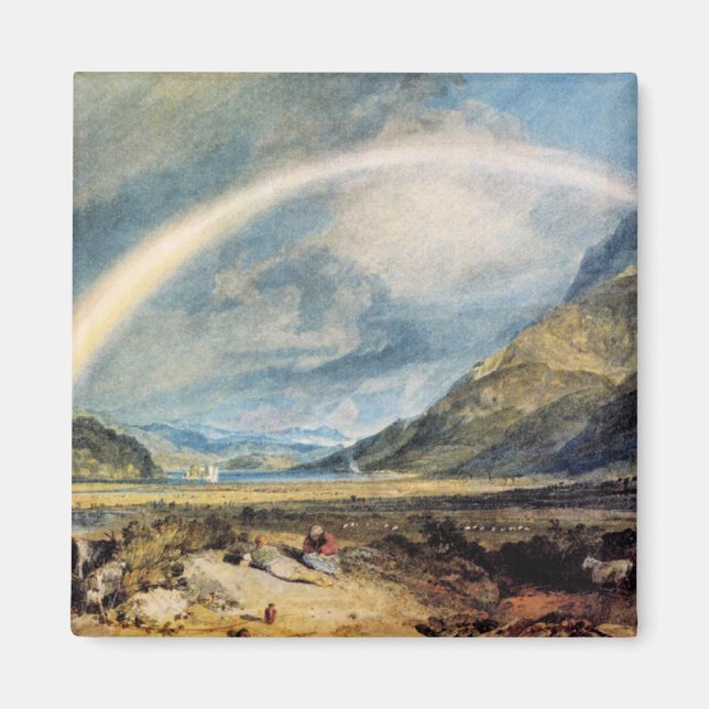 Imán Castillo de Kilchern por J.M.W. Turner, (Frente)