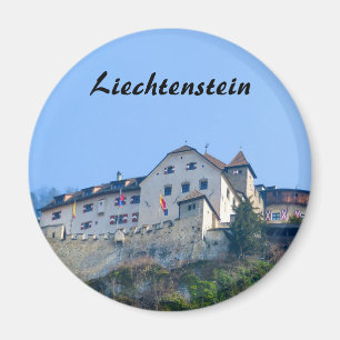 Imán Castillo de Liechtenstein en el recuerdo de Vaduz