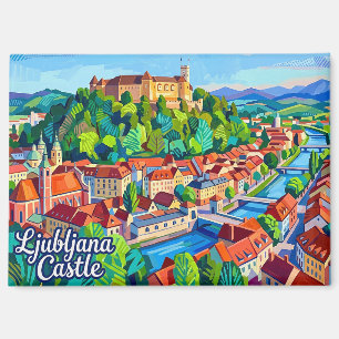 Imán Castillo de Ljubljana Eslovenia
