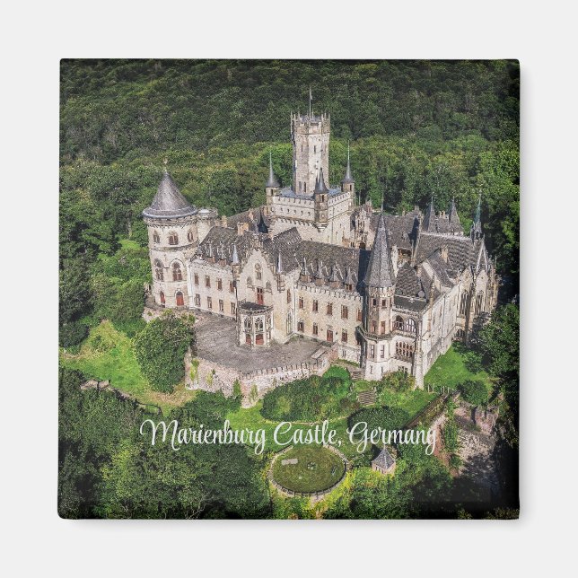 Imán Castillo de Marienburg, Alemania (Frente)