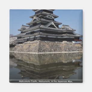 Imán Castillo de Matsumoto, Matsumoto, en las montañas