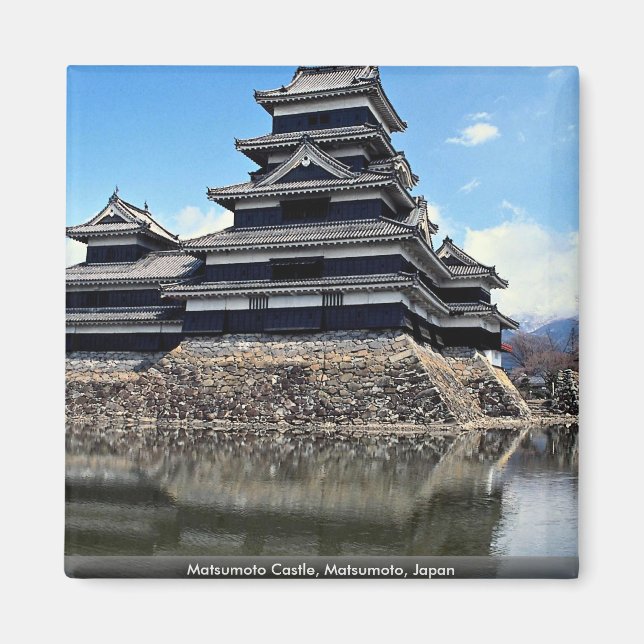 Imán Castillo de Matsumoto, Matsumoto, Japón (Frente)