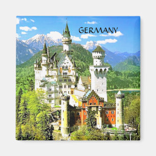 IMÁN CASTILLO DE NEUSCHWANSTEIN, ALEMANIA