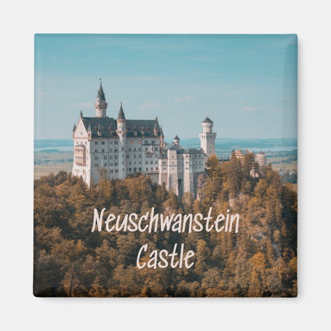 Imán Castillo de Neuschwanstein Alemania (Frente)