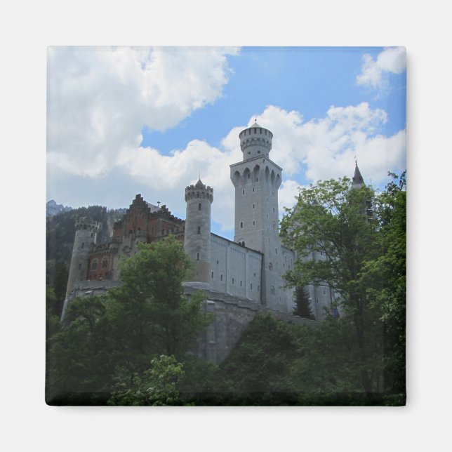Imán Castillo de Neuschwanstein - Alemania (Frente)