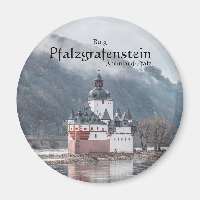 Imán Castillo de Pfalzgrafenstein - Alemania (Frente)