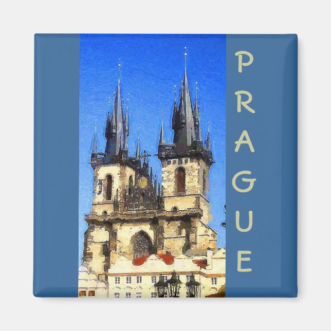 Imán Castillo de Praga (Frente)
