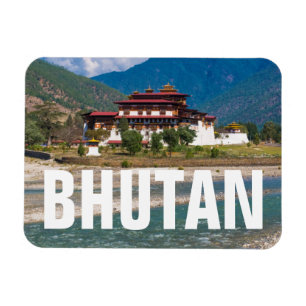 Imán Castillo de Punakha, Bután, Asia