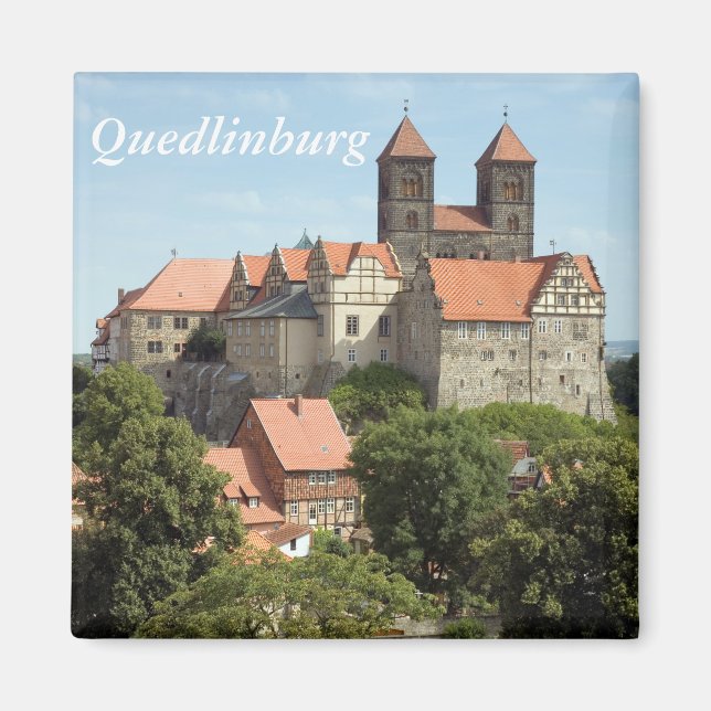 Imán Castillo de Quedlinburg (Frente)