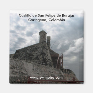 Imán Castillo de San Felipe de Barajas Cartagena, Colom