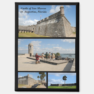 Imán Castillo de San Marcos Magnet