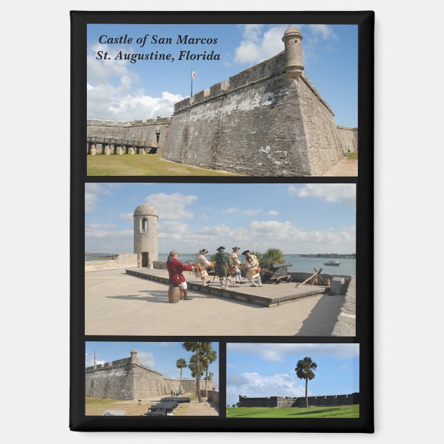 Imán Castillo de San Marcos Magnet (Anverso)