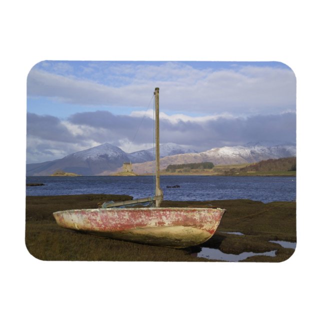 Imán Castillo de Stalker con barco de pesca en (Horizontal)